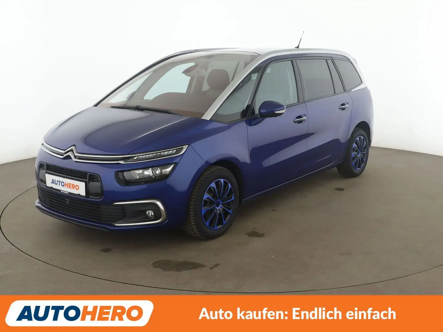Citroen Grand C4 Picasso 1.6 THP Shine Aut.*NAVI*XENON*PDC*SHZ*KLIMA* Azul - 1