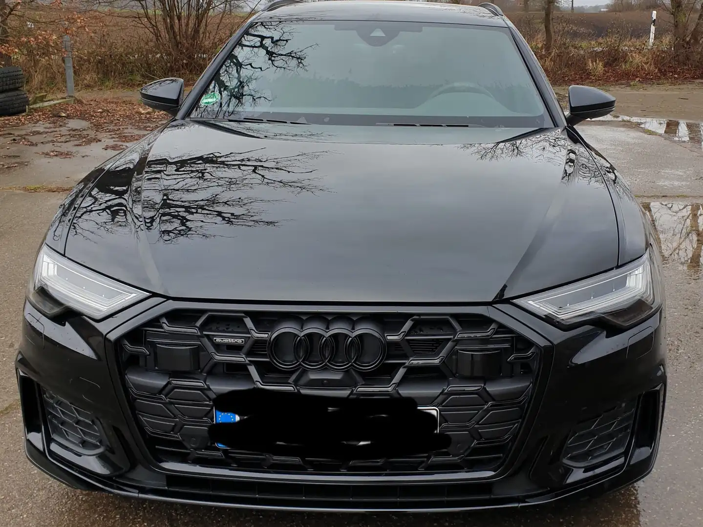 Audi A6 A6 Avant 55 TFSI e quattro S tronic S line Schwarz - 2