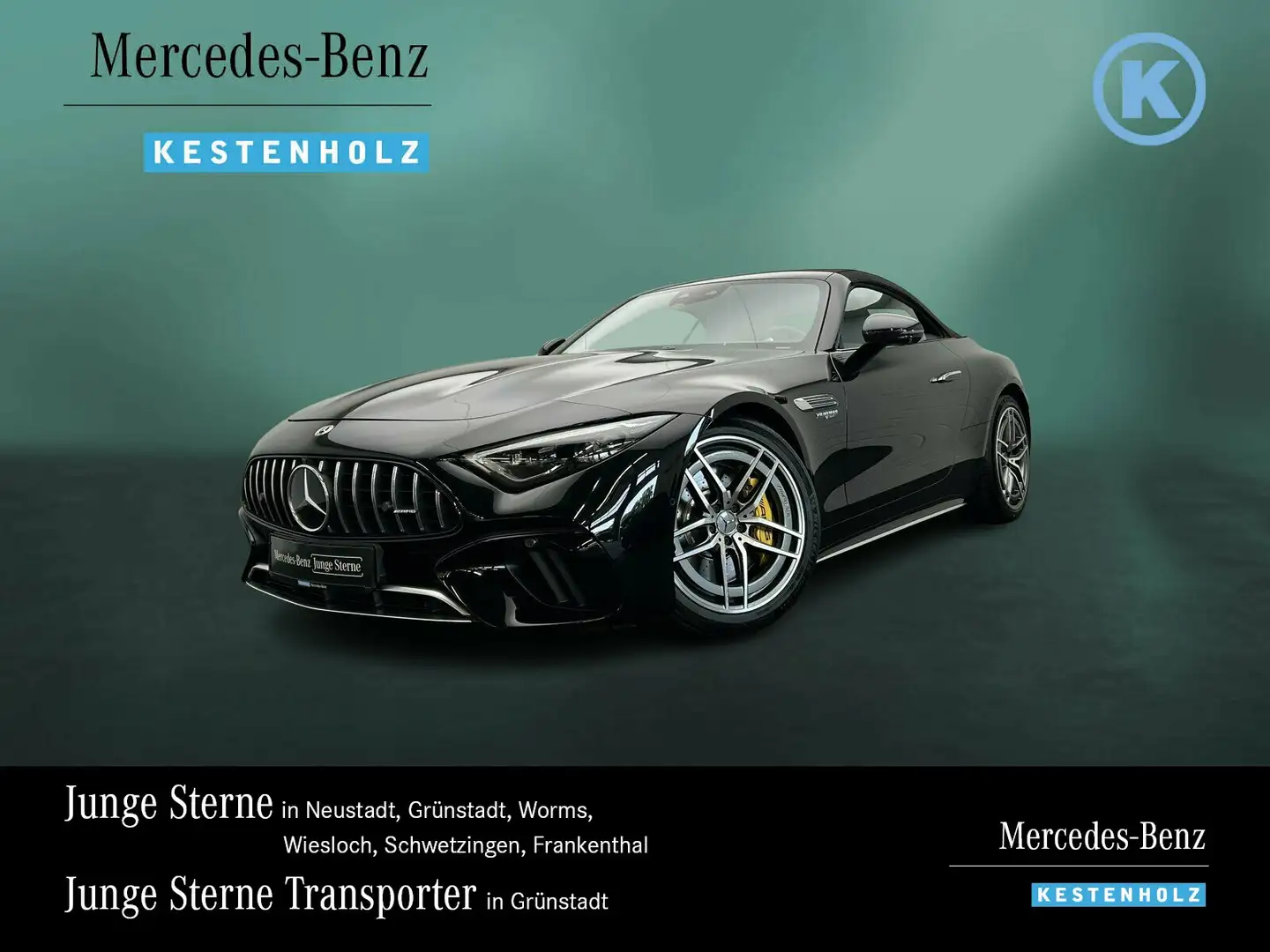 Mercedes-Benz SL 63 AMG SL 63 AMG 4M+ DISTRO+BURME+HUD+360°+MASSAGE+MEMO Noir - 1