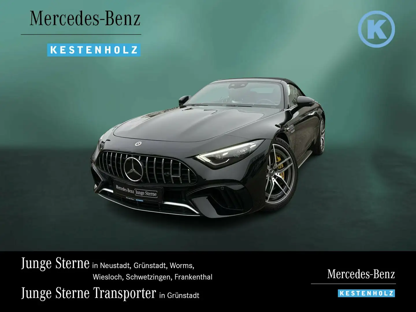Mercedes-Benz SL 63 AMG SL 63 AMG 4M+ DISTRO+BURME+HUD+360°+MASSAGE+MEMO Schwarz - 1