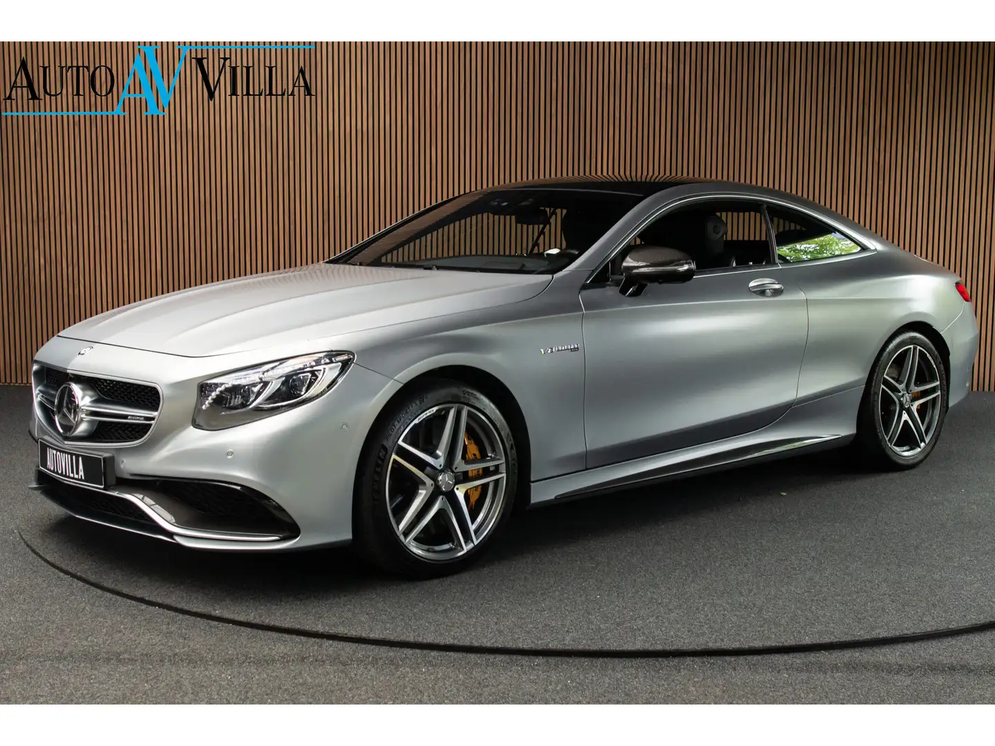 Mercedes-Benz S 63 AMG Coupé 4M Carbon HUD Swarovski Panodak Magno Allani Grijs - 1