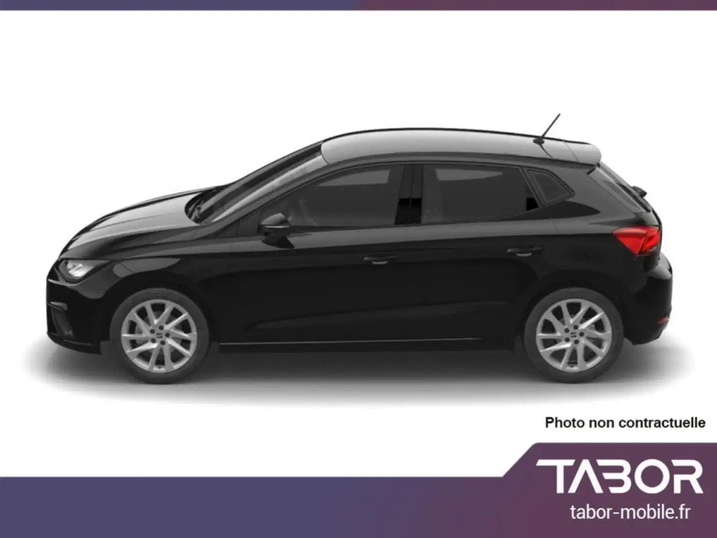 SEAT Ibiza 1.0 TSI 110 DSG FR FullLED GPS PDC Noir - 2