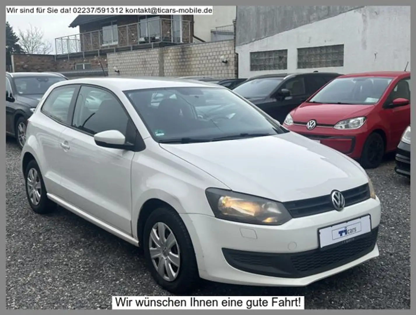 Volkswagen Polo 1.2 *2.Hand,PDC,Klima,Sitzheizung* Weiß - 2