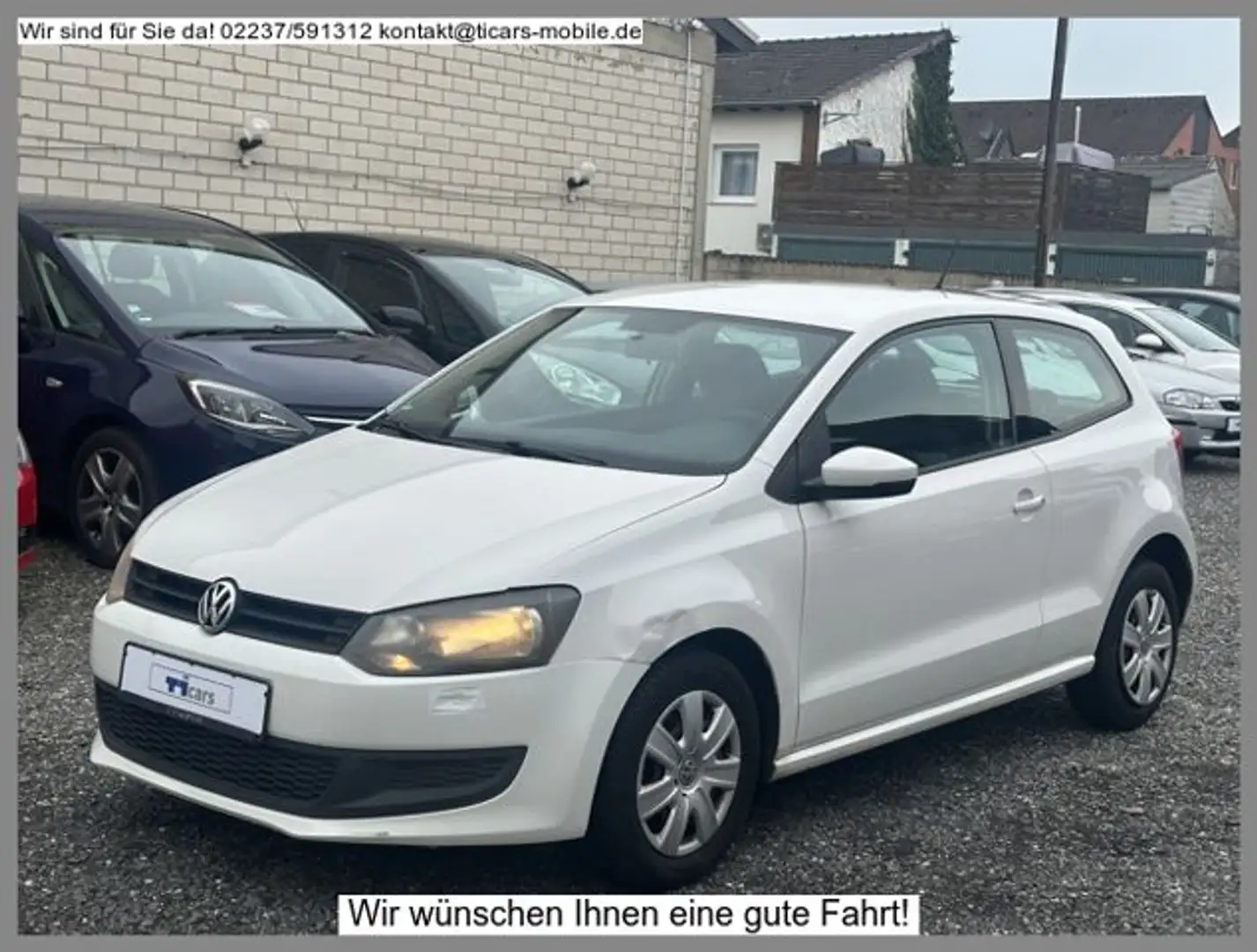 Volkswagen Polo 1.2 *2.Hand,PDC,Klima,Sitzheizung* Weiß - 1