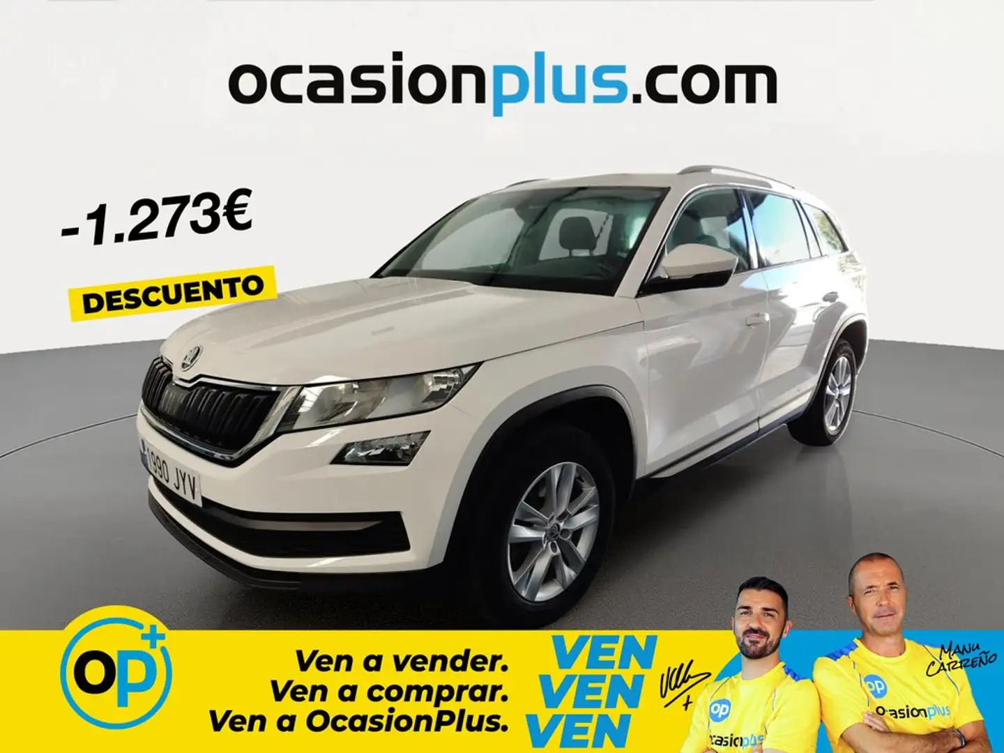 Skoda Kodiaq 2.0TDI AB tech Ambition 4x4 110kW Blanco - 1