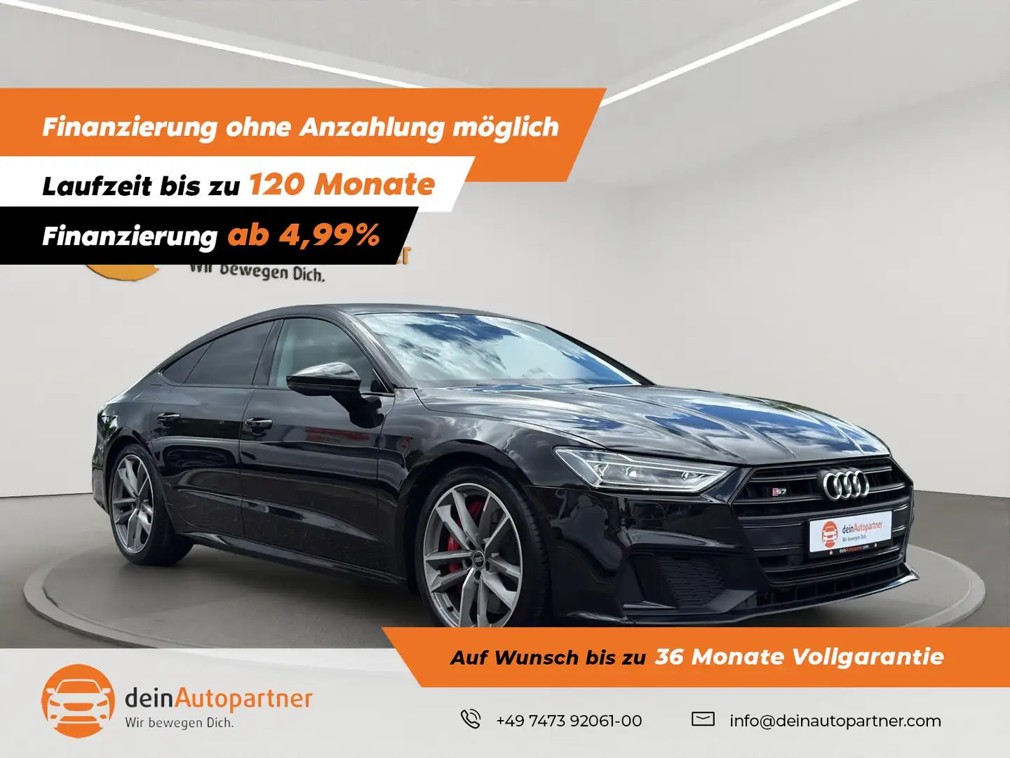 Audi S7 Sportback 3.0 TDI quattro LED/LEDER/SIDE/LANE/VIRT Schwarz - 1