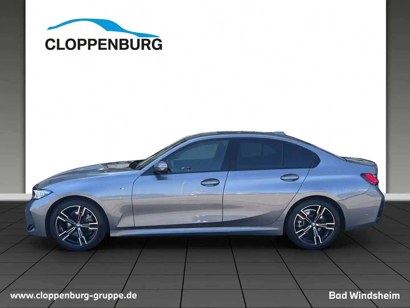 BMW 320 d Limousine M Sportpaket HiFi DAB LED AHK Gris - 2