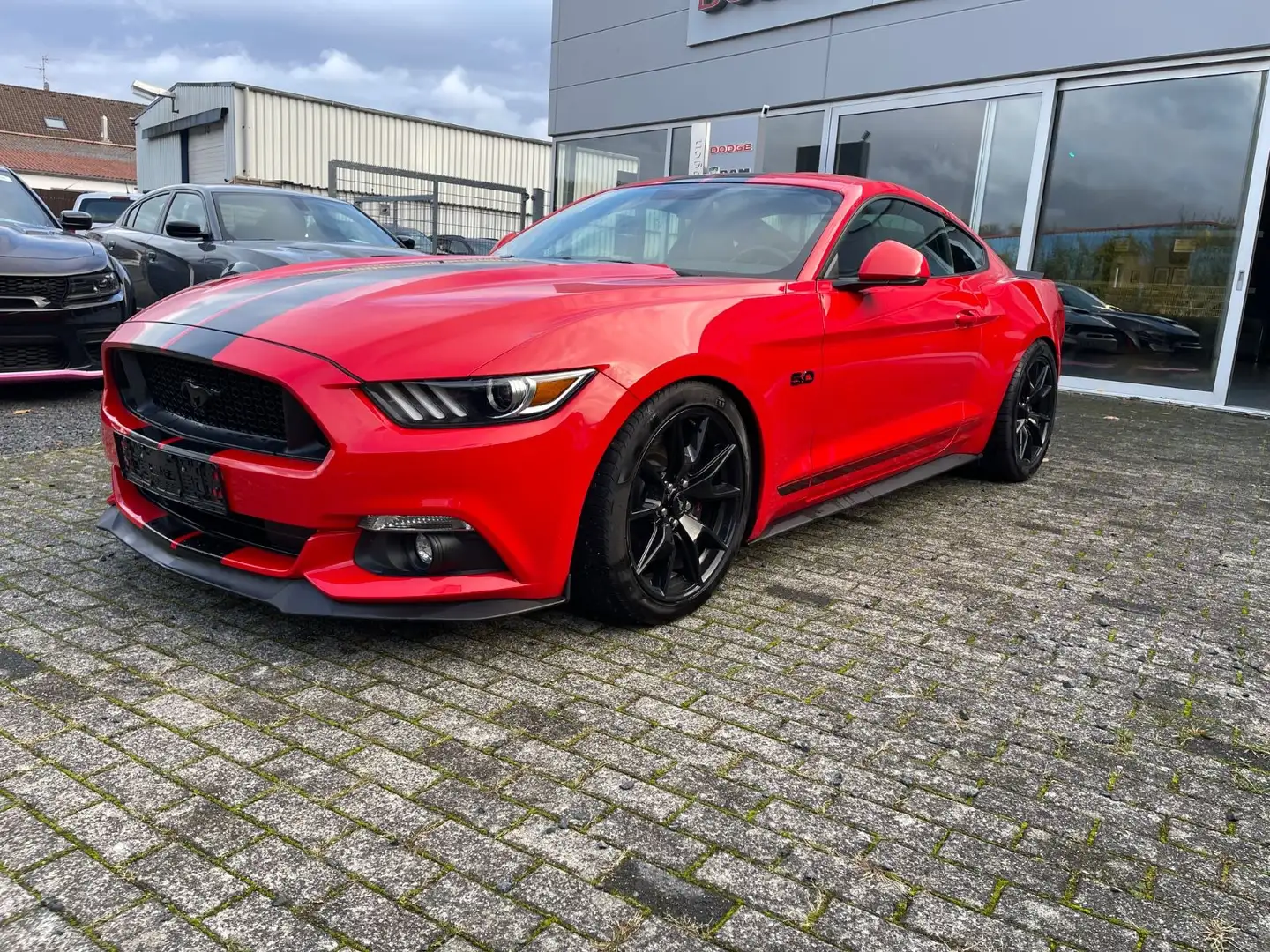 Ford Mustang GT*EU Mod*KW *Borla* Rouge - 1