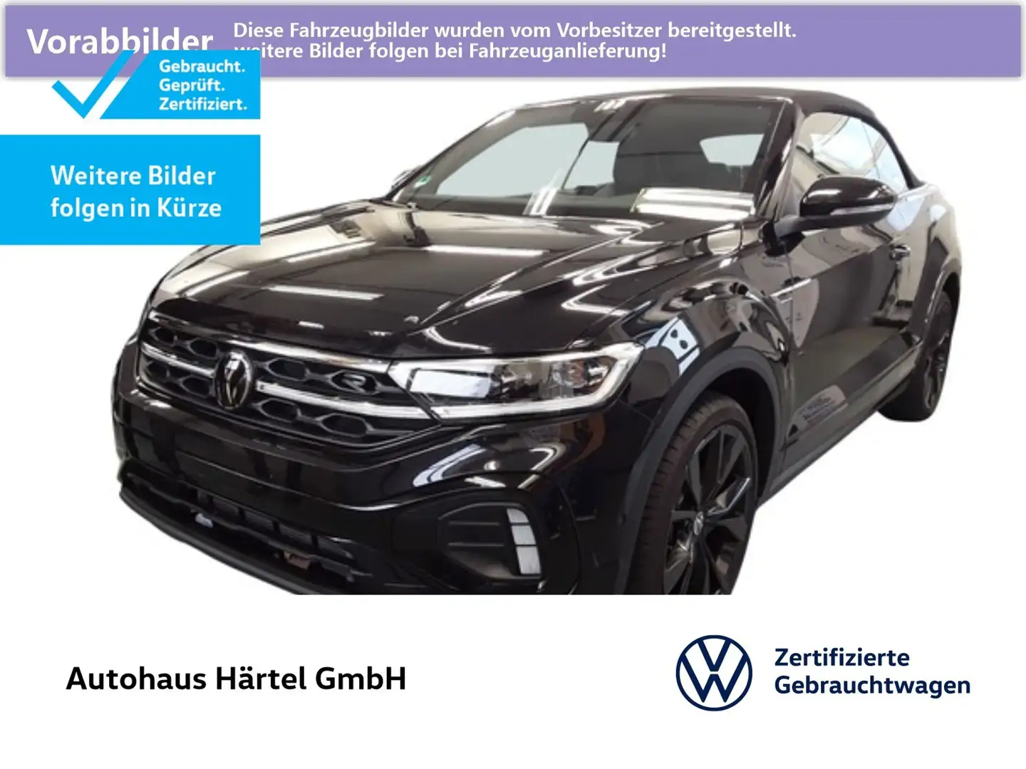 Volkswagen T-Roc CABRIOLET R-LINE BLACK STYLE 1.5 TSI DSG LED Schwarz - 1