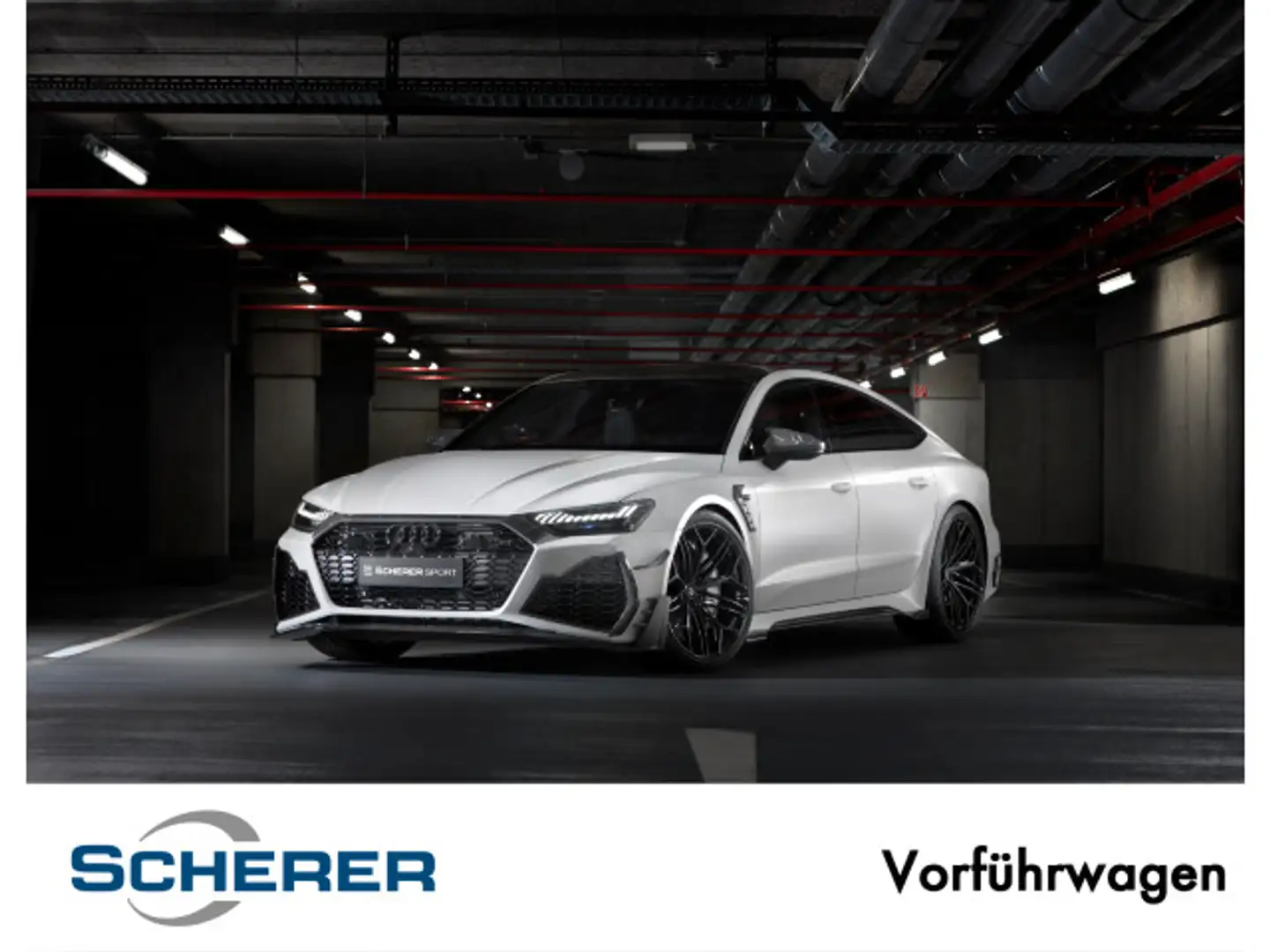 Audi RS7 RS7-X 1of3 ABT Umbau, RS Essentia Bílá - 1