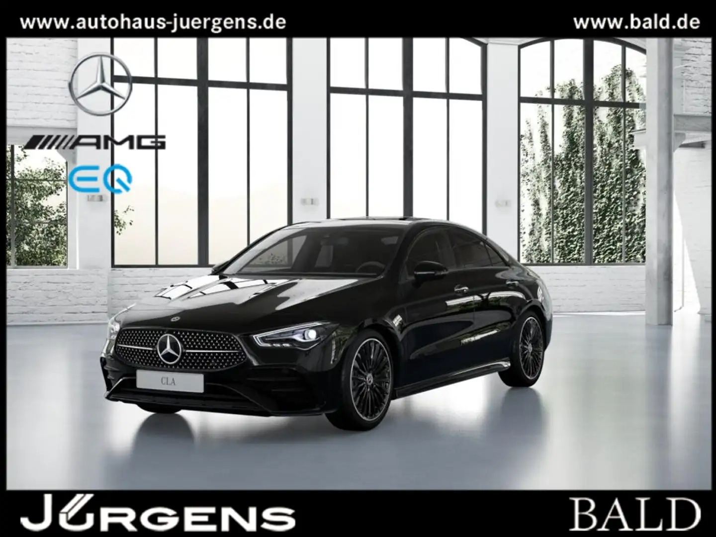 Mercedes-Benz CLA 200 Coupé AMG-Sport/LED/Cam/Pano/Night/19' Schwarz - 1