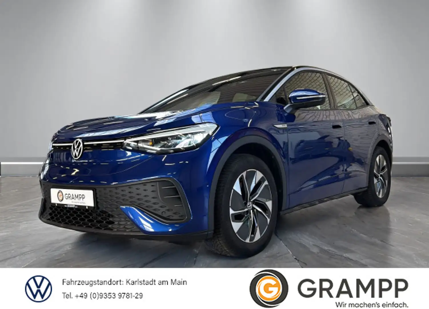 Volkswagen ID.5 Pro +WÄRMEPUMPE+KAMERA+ASSISTS+ Blau - 1