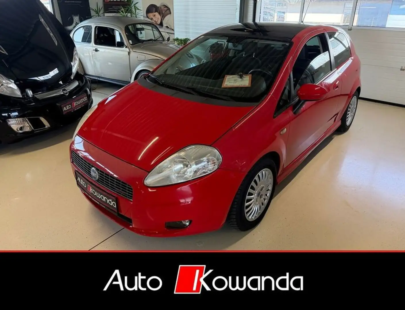 Fiat Grande Punto 1.3 16V Multijet Sport -1. Besitz Rot - 1