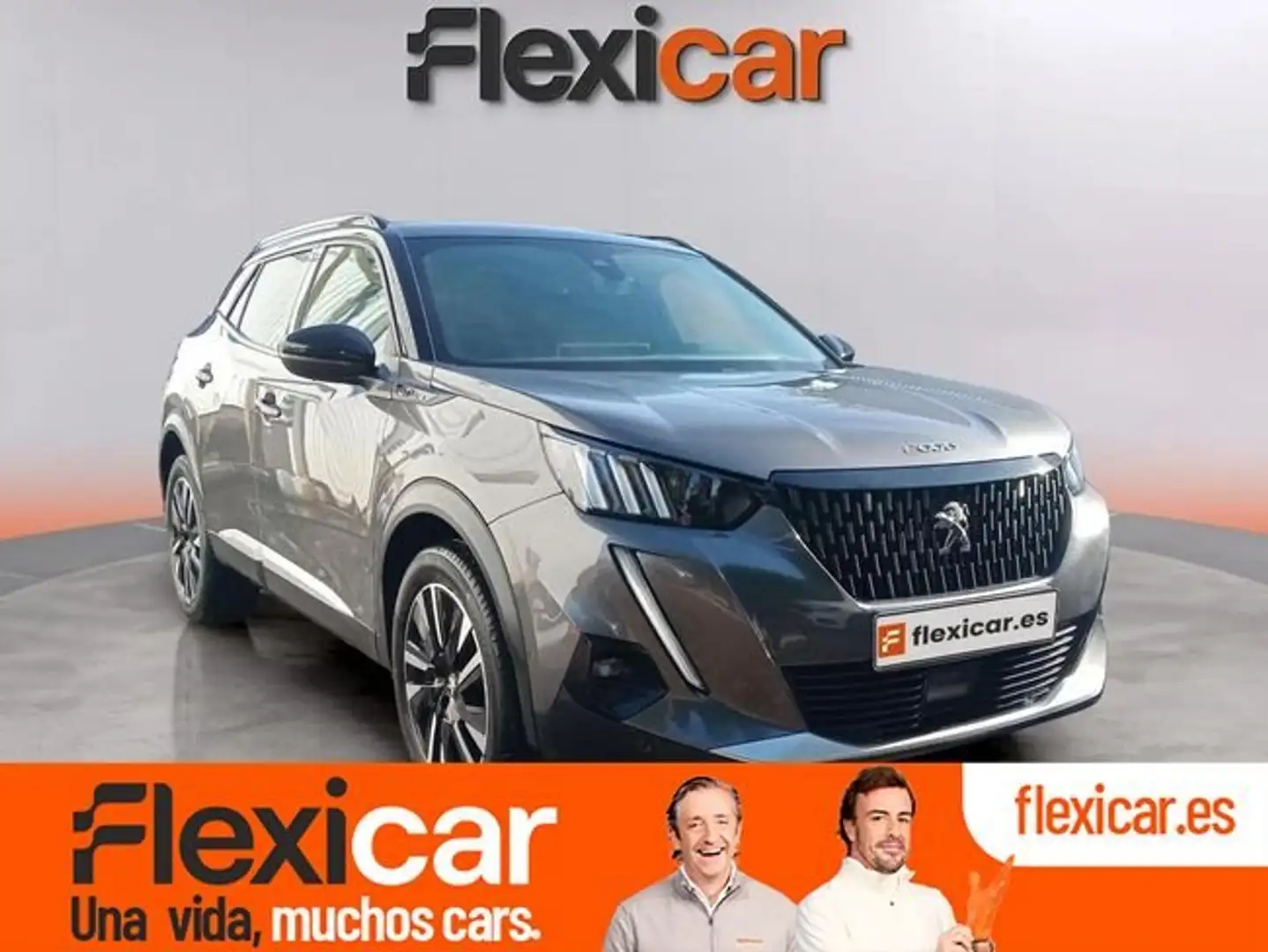 Peugeot 2008 1.2 PureTech S&S GT EAT8 130 Gris - 1