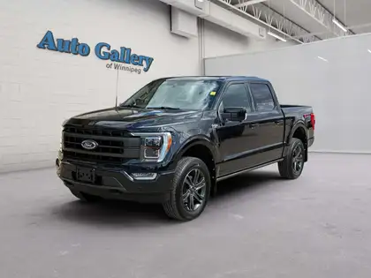 Black 2022 Ford F-150 Pickup Truck Four-Wheel Drive Automatic