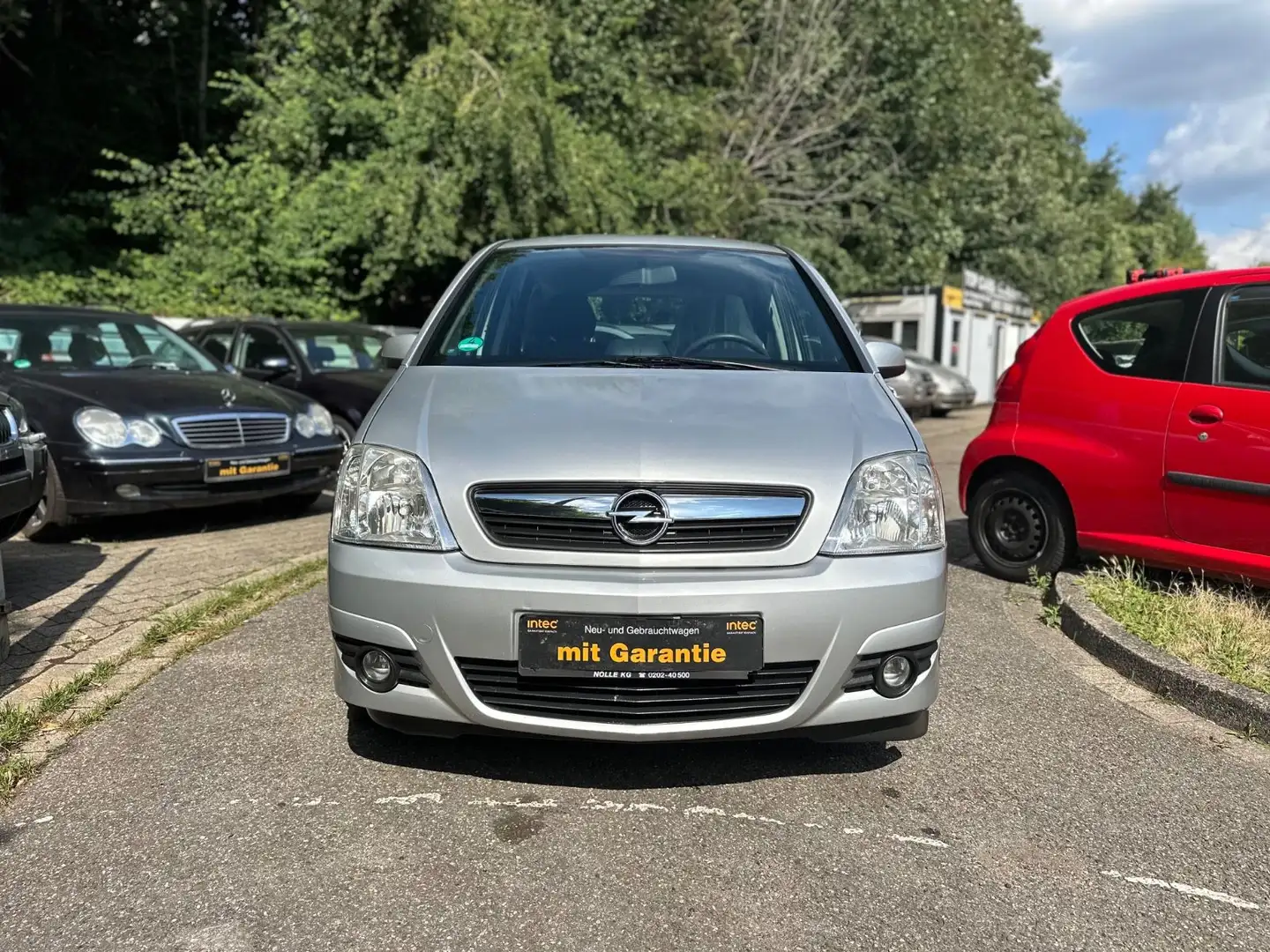 Opel Meriva CATCH ME*Tüv Neu*2 Hand*Top*Klima*AHK* Silber - 1