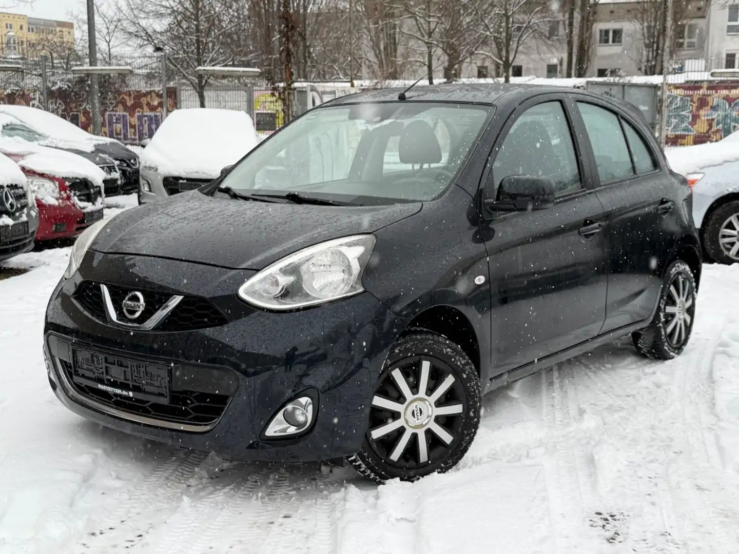 Nissan Micra Acenta Schwarz - 1
