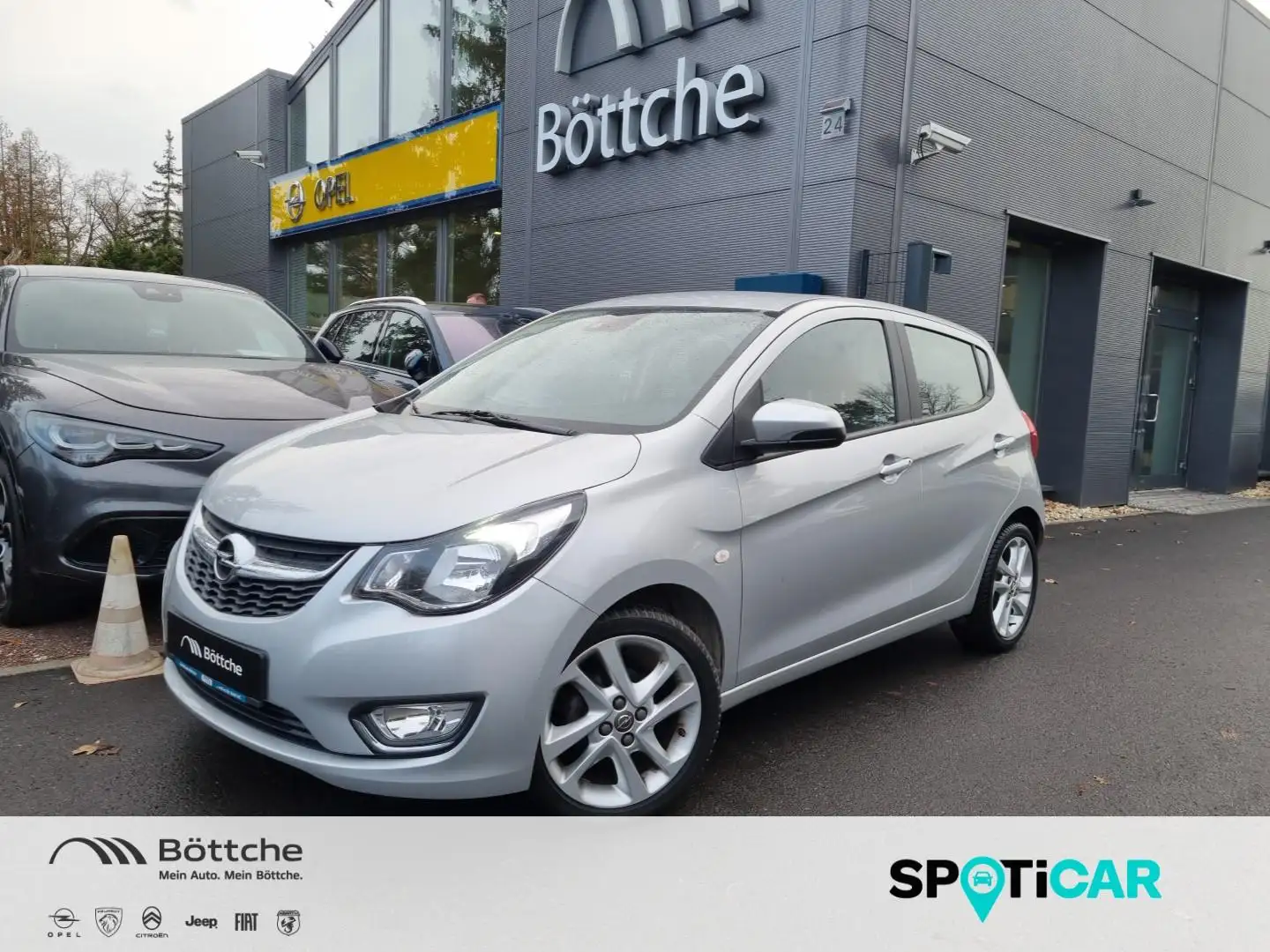 Opel Karl Innovation SHZ/DAB/Schiebedach/PDC/Allwetter Silber - 1