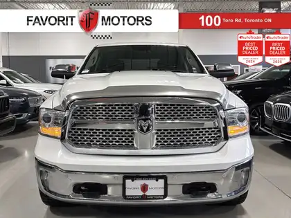 White 2018 RAM 1500 Pickup Truck Four-Wheel Drive 8-Speed Automatic