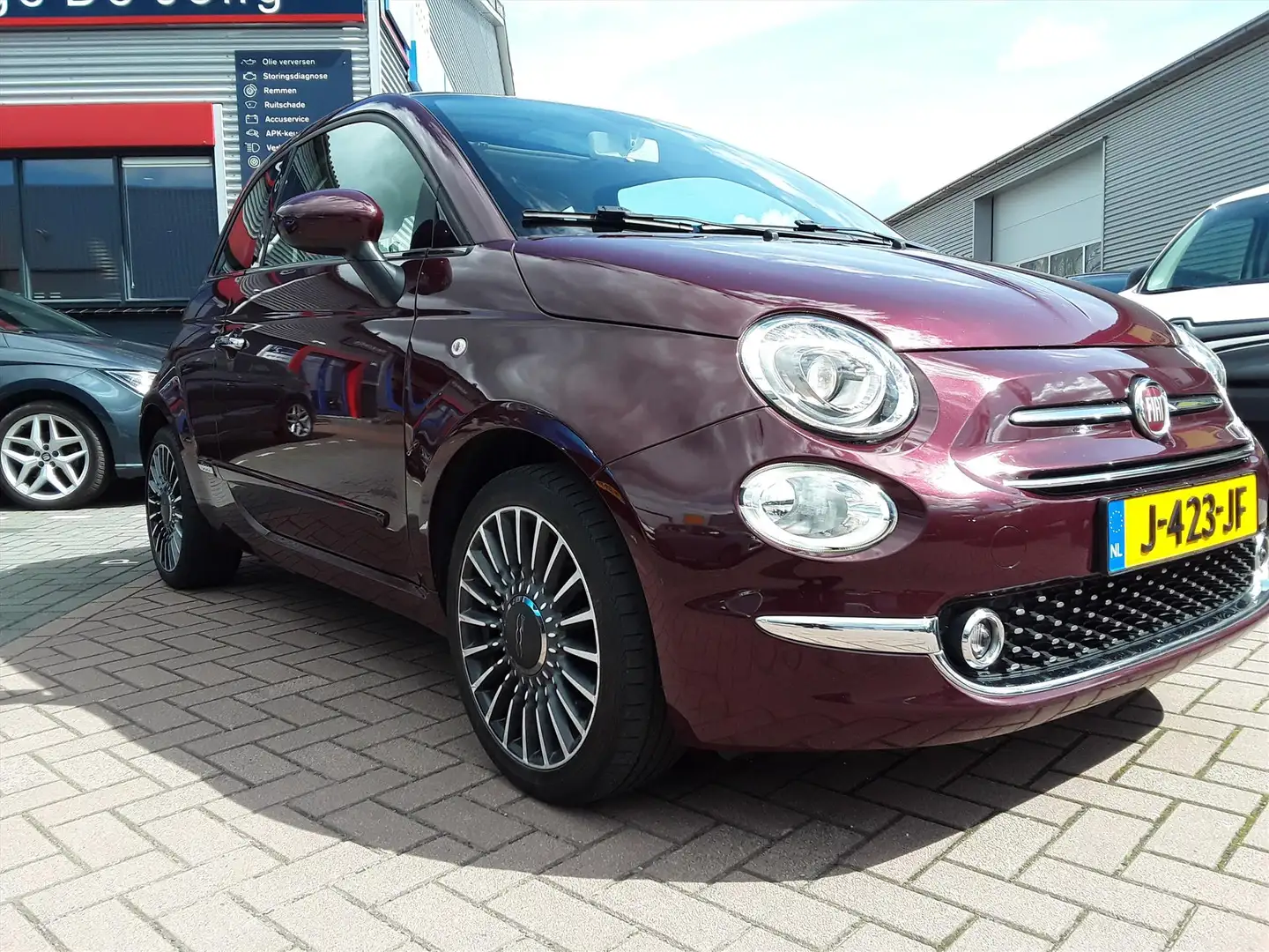 Fiat 500 1.2 Lounge Red - 2