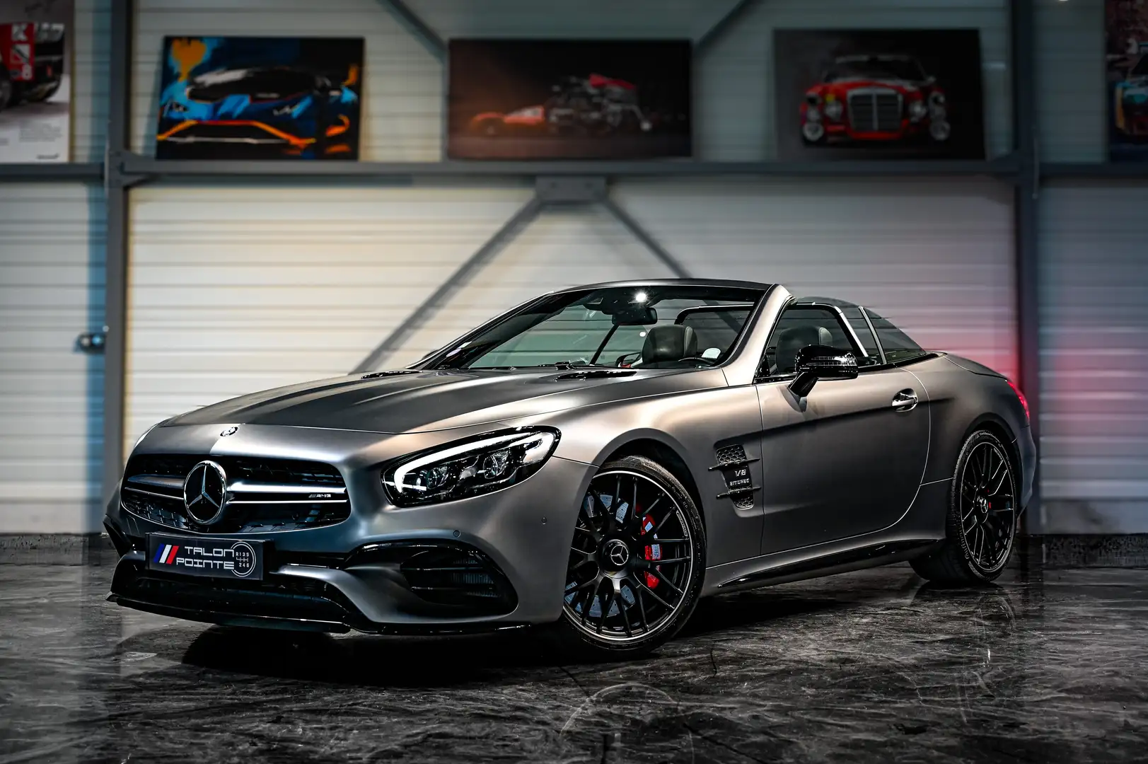 Mercedes-Benz SL 63 AMG SL 63 Mercedes-AMG Speedshift MCT *PANO *Carbon Gris - 1