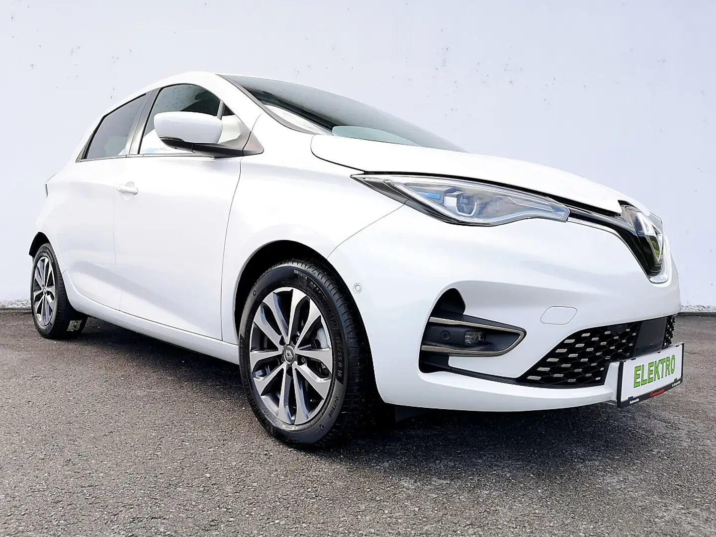Renault ZOE Zoe Techno R135 EV50 (52kWh) mit BATTERIE Weiß - 1