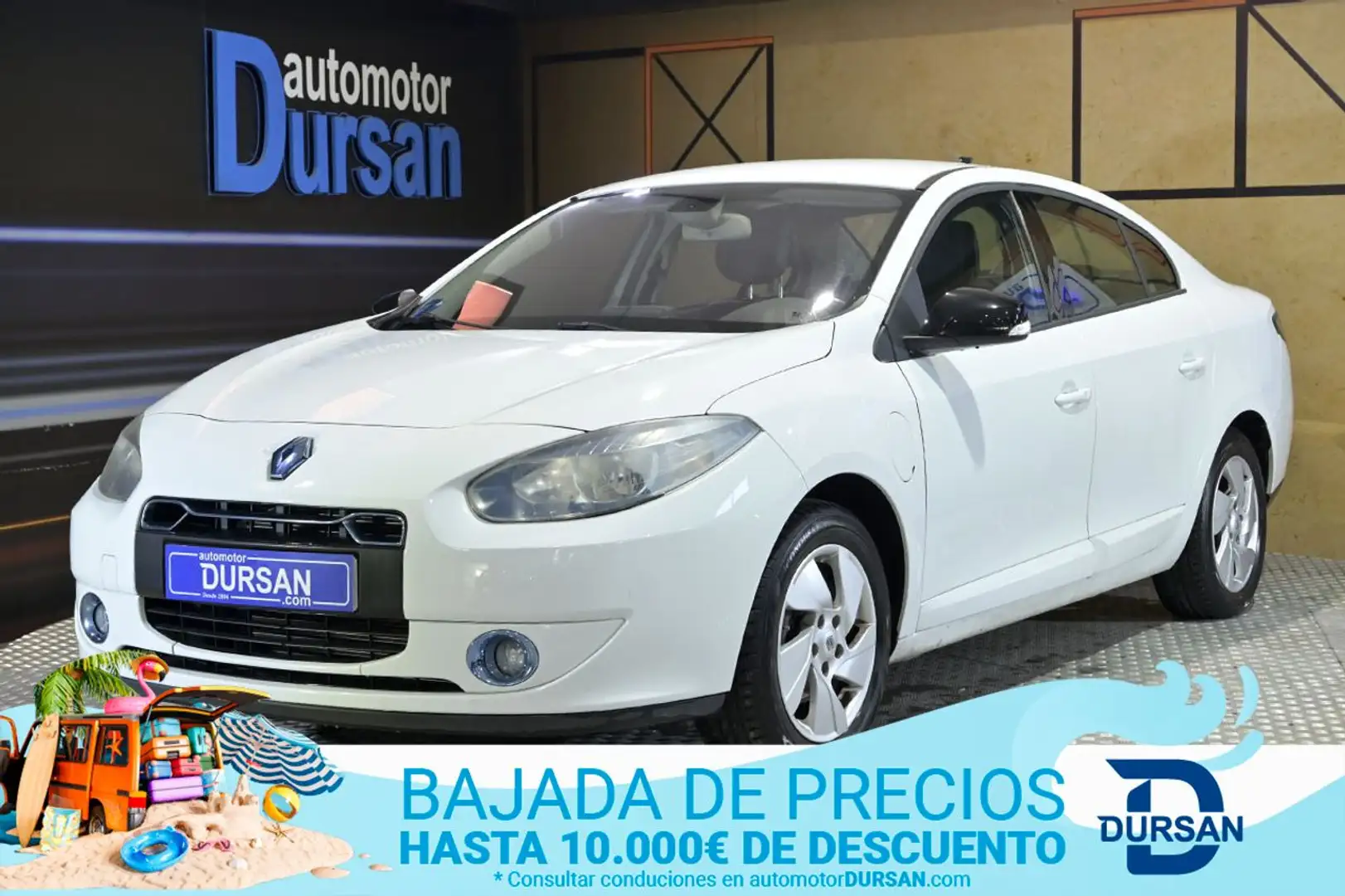 Renault Fluence ZE Dynamique Fehér - 1
