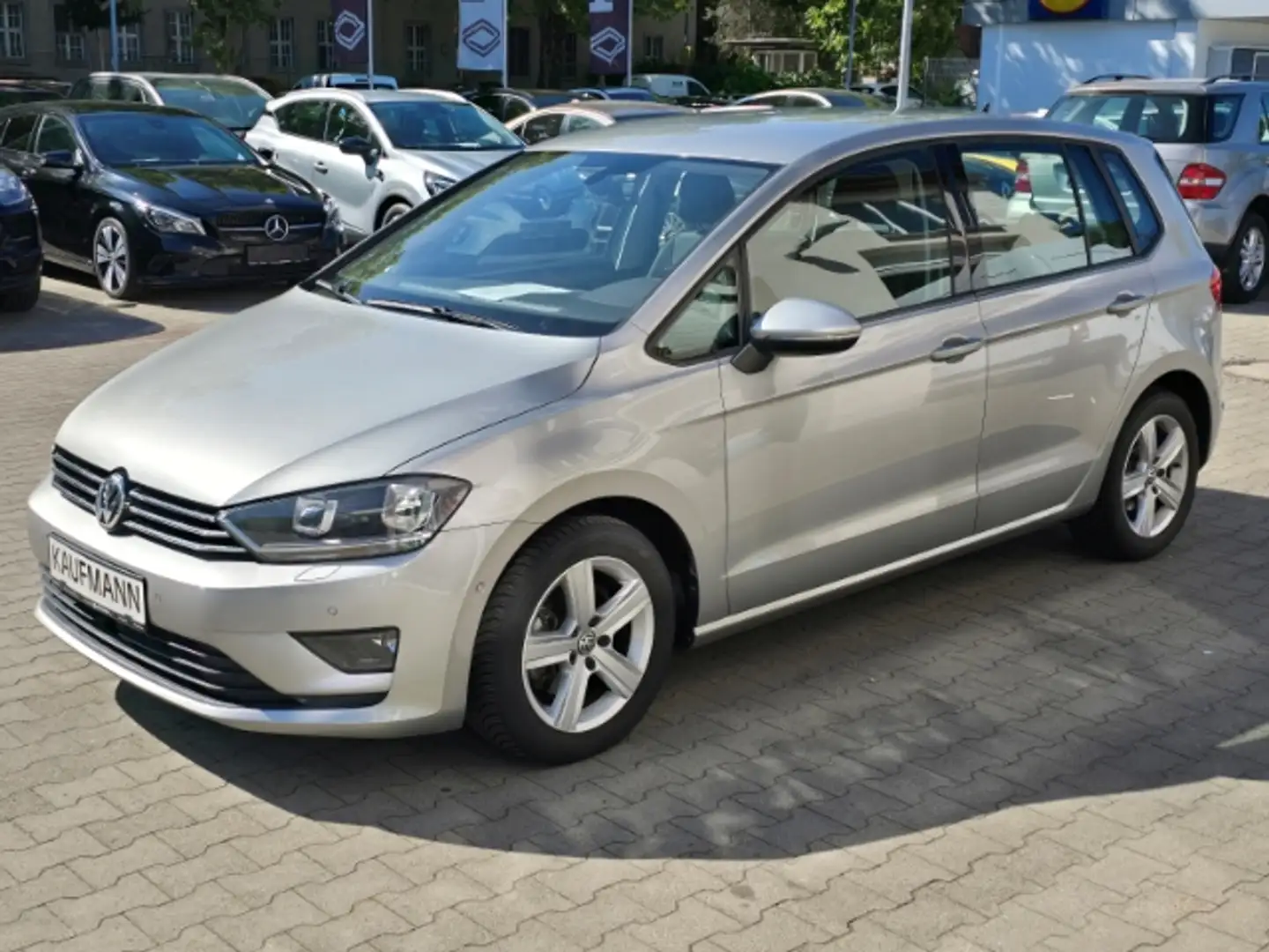 Volkswagen Golf Sportsvan VII Comfortline BMT Start-Stopp 1.4 TSI Argent - 1