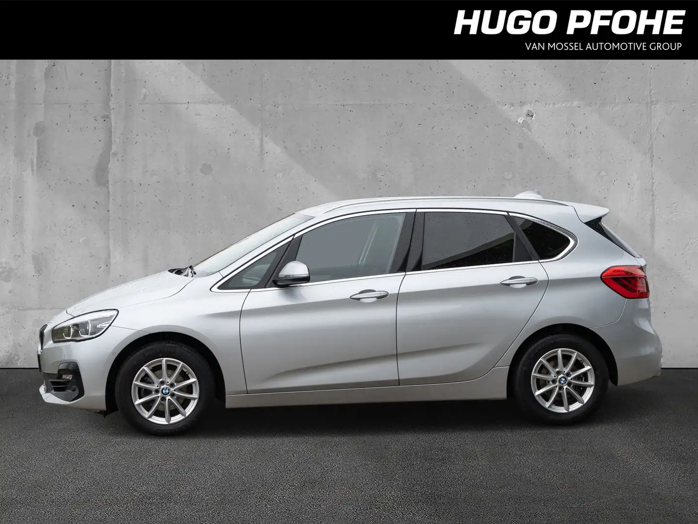 BMW 216 i Active Tourer Advantage Silber - 2