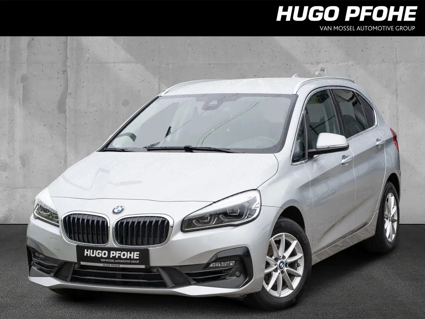 BMW 216 i Active Tourer Advantage Silber - 1