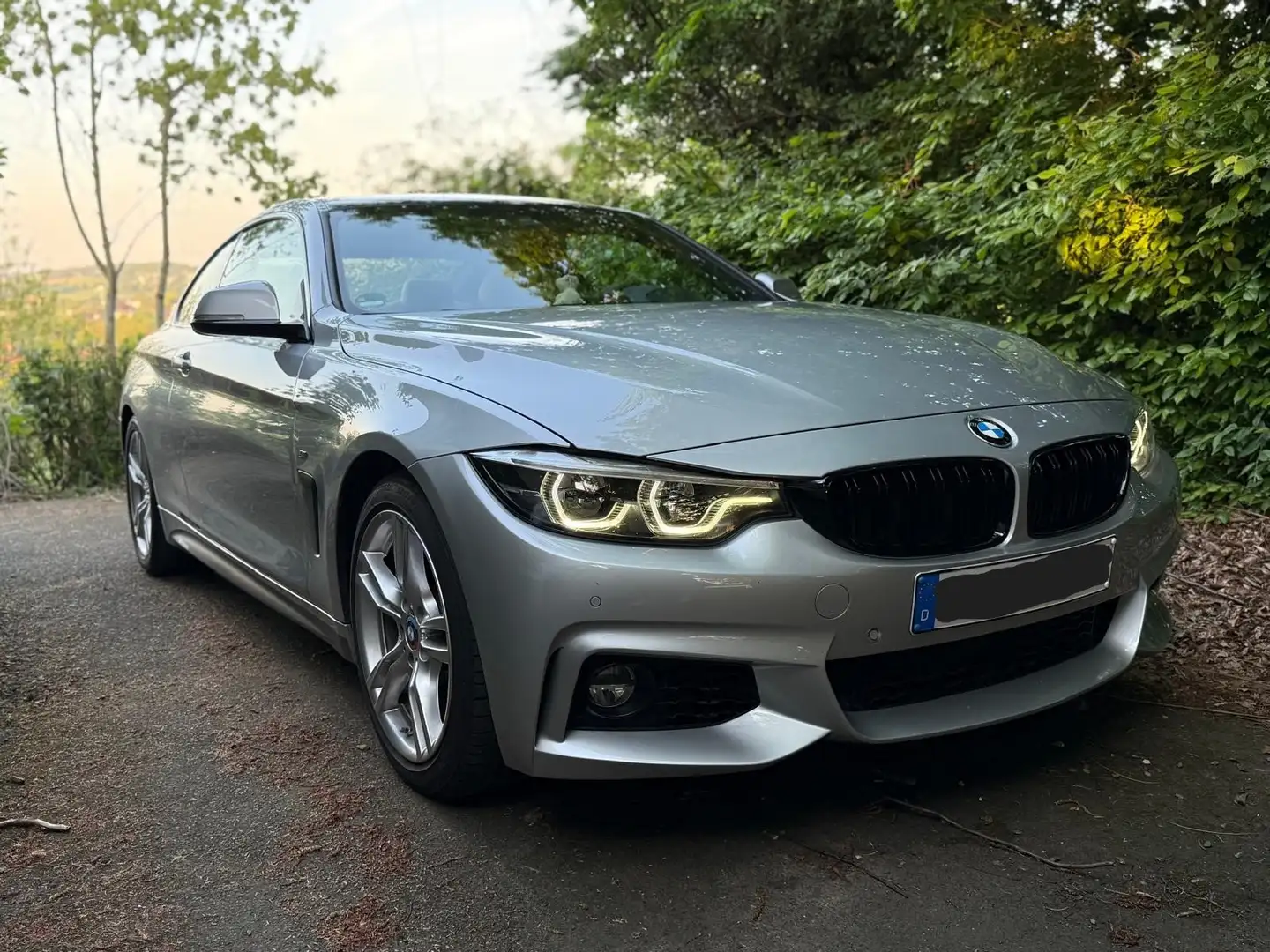 BMW 440 4er Coupe 440i Coupe Aut. M Sport Argent - 1