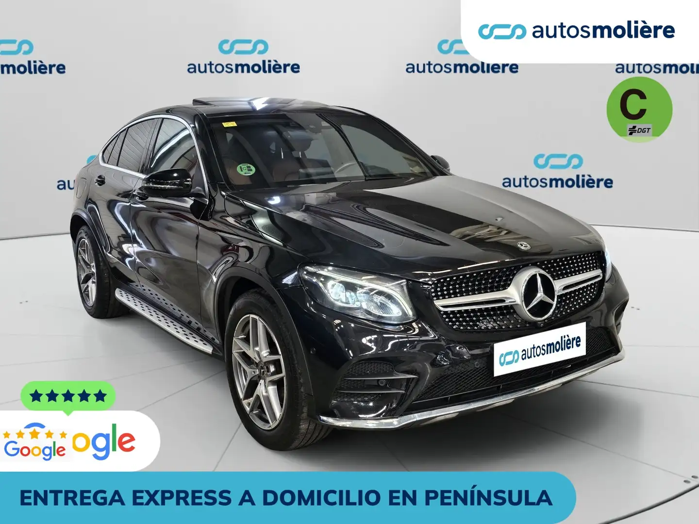 Mercedes-Benz GLC 250 Coupé 250d 4Matic Aut. Negro - 2