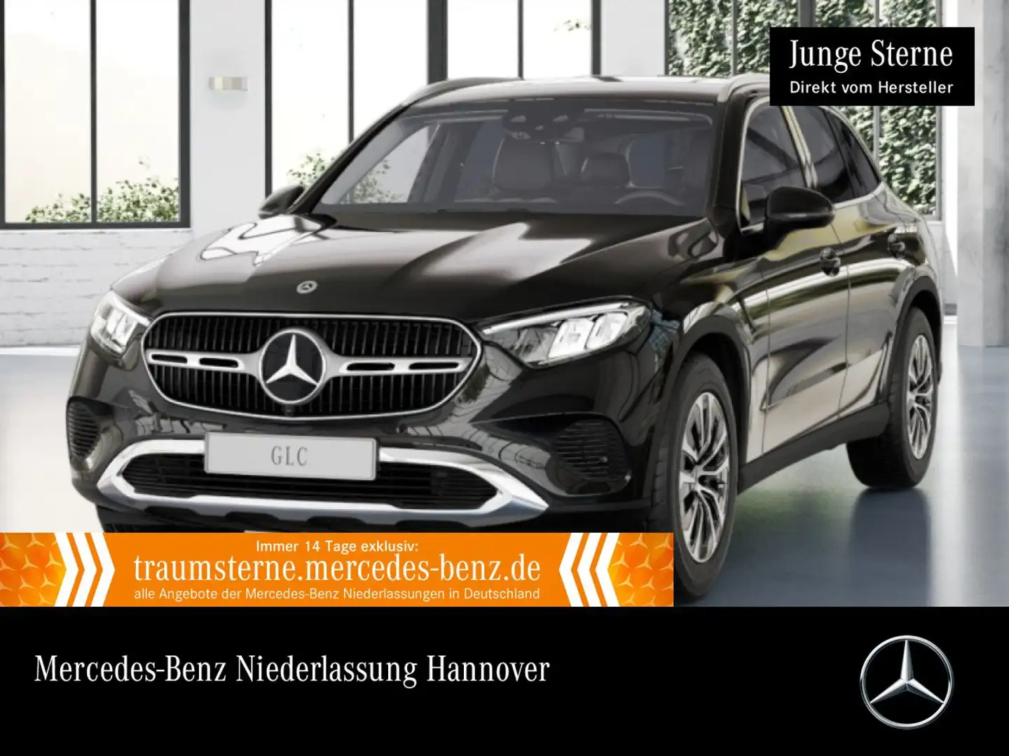 Mercedes-Benz GLC 200 4M AVANTG+LED+BURMESTER+KAMERA+KEYLESS+9G Schwarz - 1