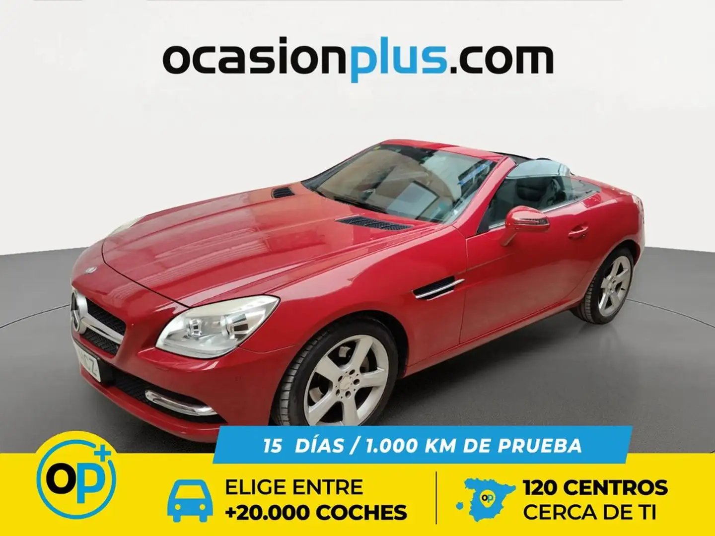 Mercedes-Benz SLK 200 BE Rojo - 1