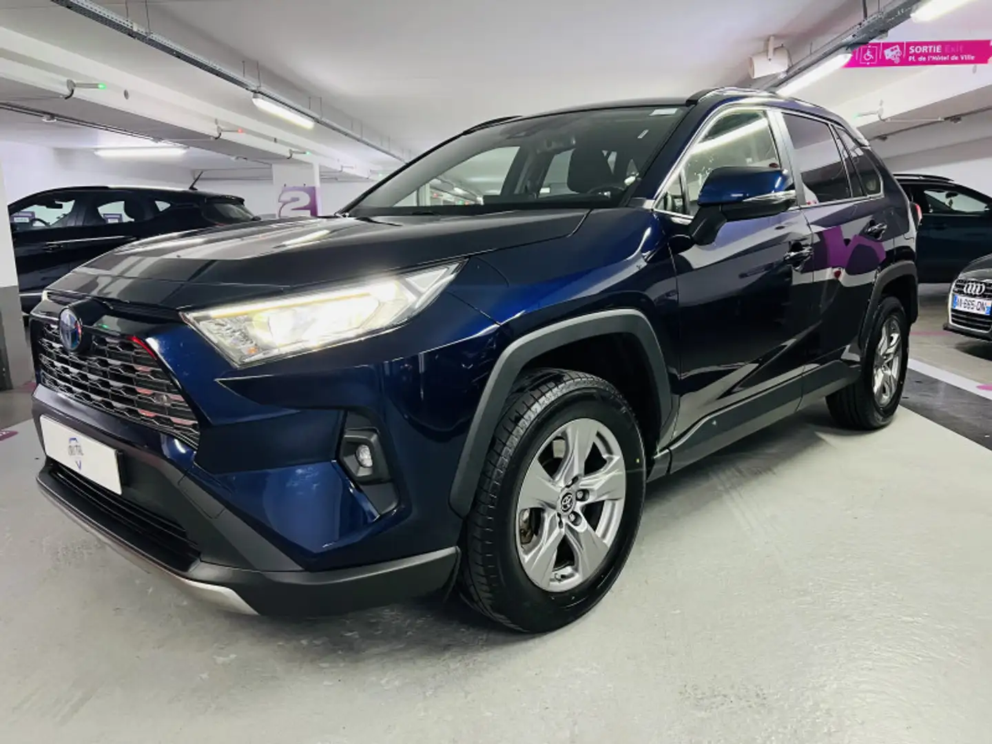 Toyota RAV 4 2.5 HYBRIDE 218CH DYNAMIC BUSINESS 2WD ***TVA Récupérable*** Bleu - 1