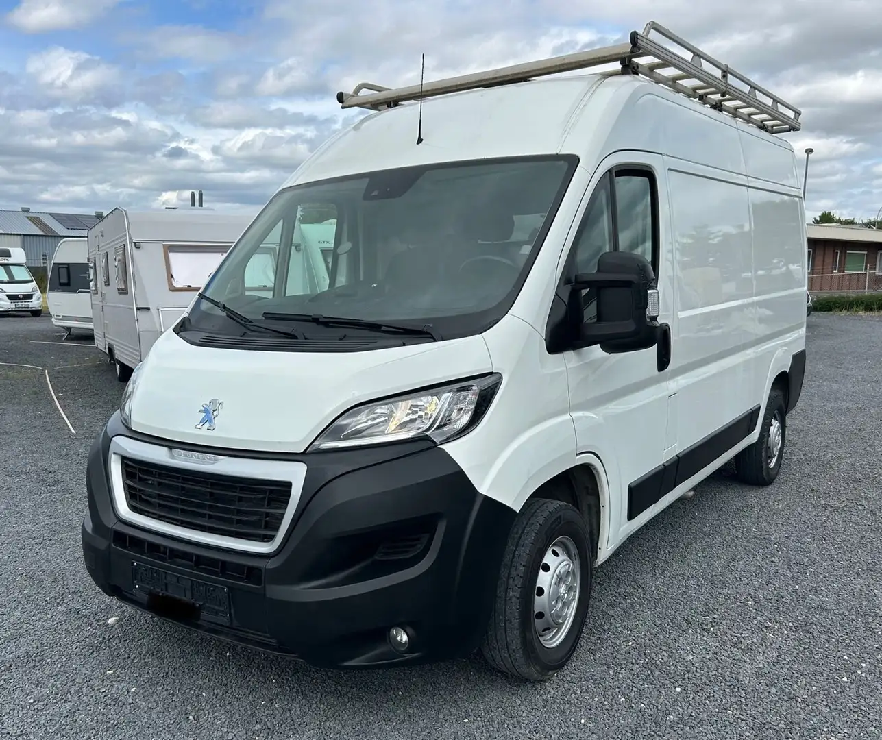 Peugeot Boxer Kasten Hochraum 335 L2H2*Sortimo*Leiter* Weiß - 1