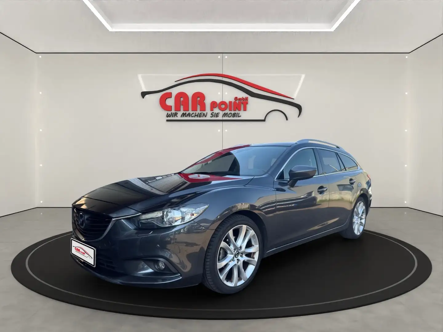 Mazda 6 2.2 AUTOMATIK SPORT KOMBI XENON KLIMA SHZ LEDER Grau - 1
