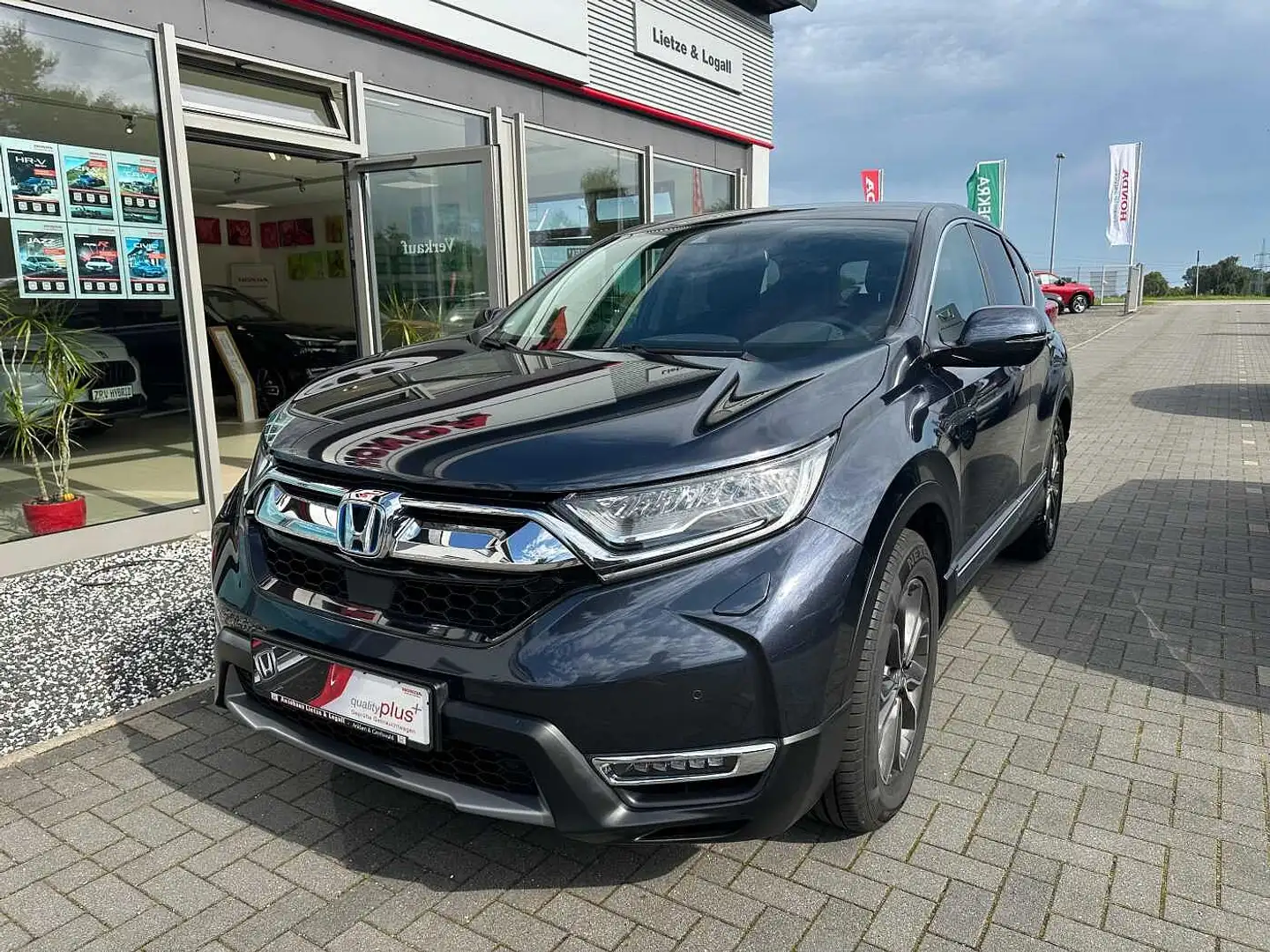 Honda CR-V Hybrid e:HEV 2.0 i-MMD 2WD Elegance Bleu - 2