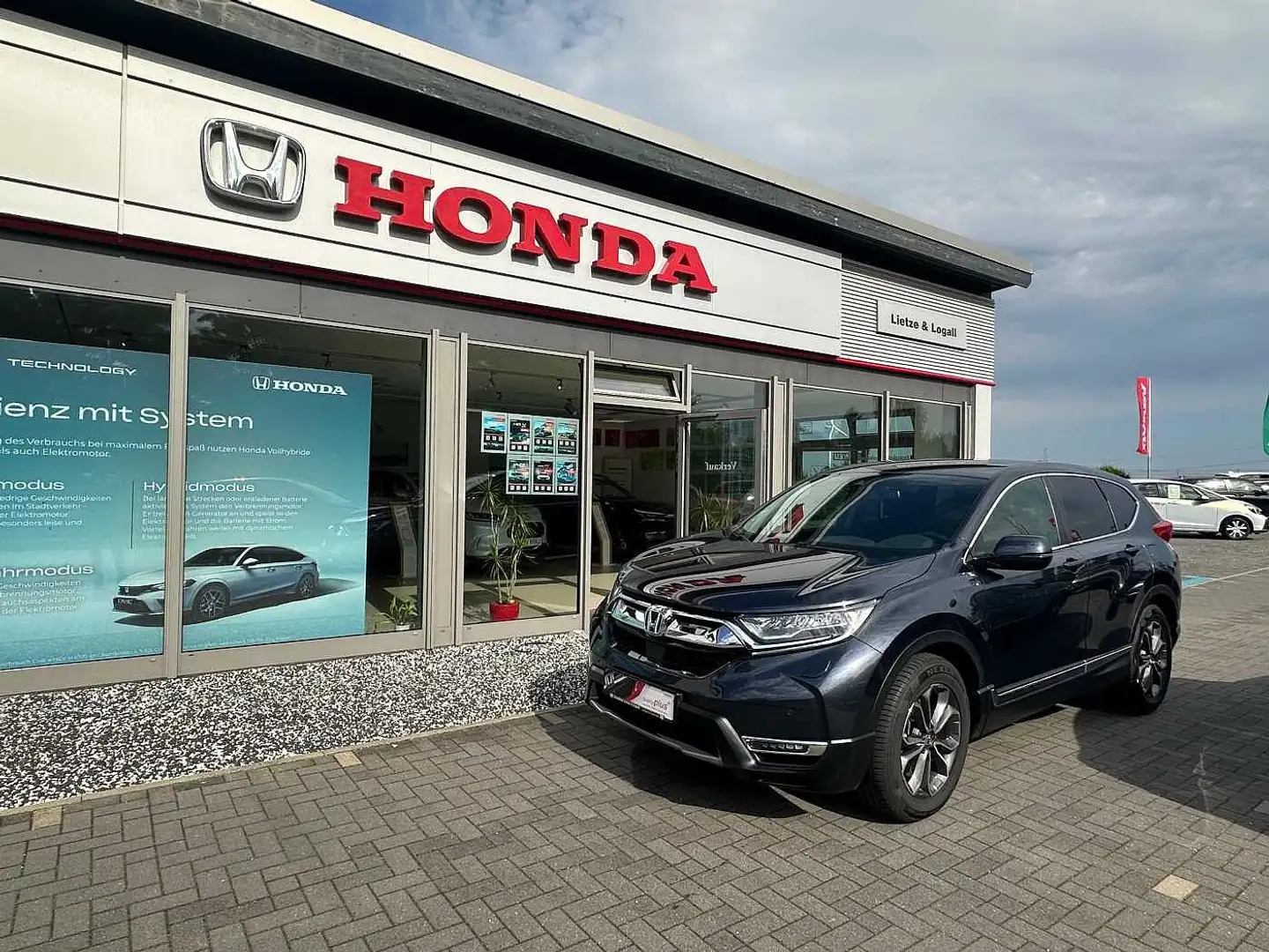 Honda CR-V Hybrid e:HEV 2.0 i-MMD 2WD Elegance Bleu - 1