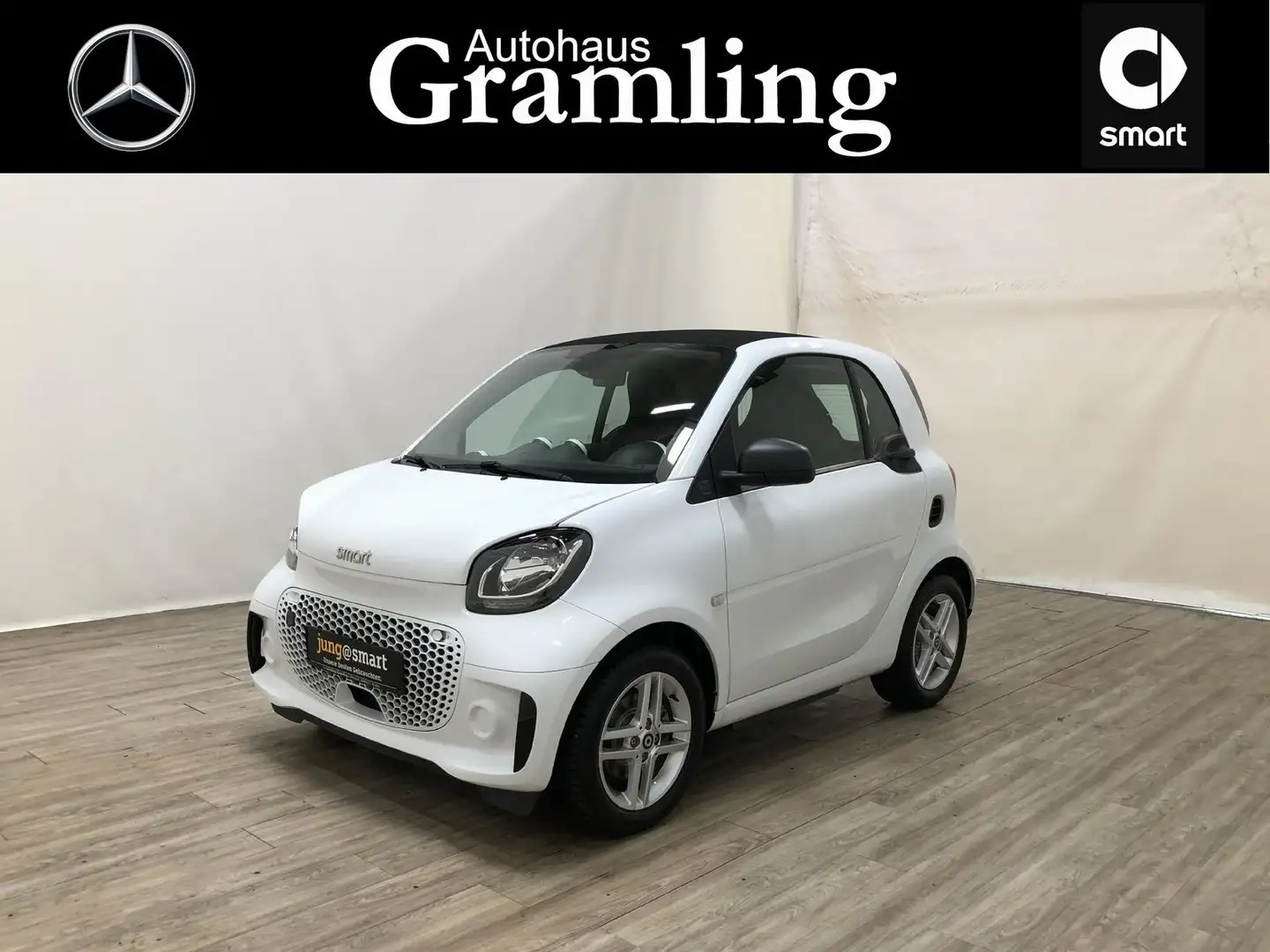 smart forTwo fortwo EQ coupe Cool&Audio*Klima*DAB*Sitzheizung Wit - 1