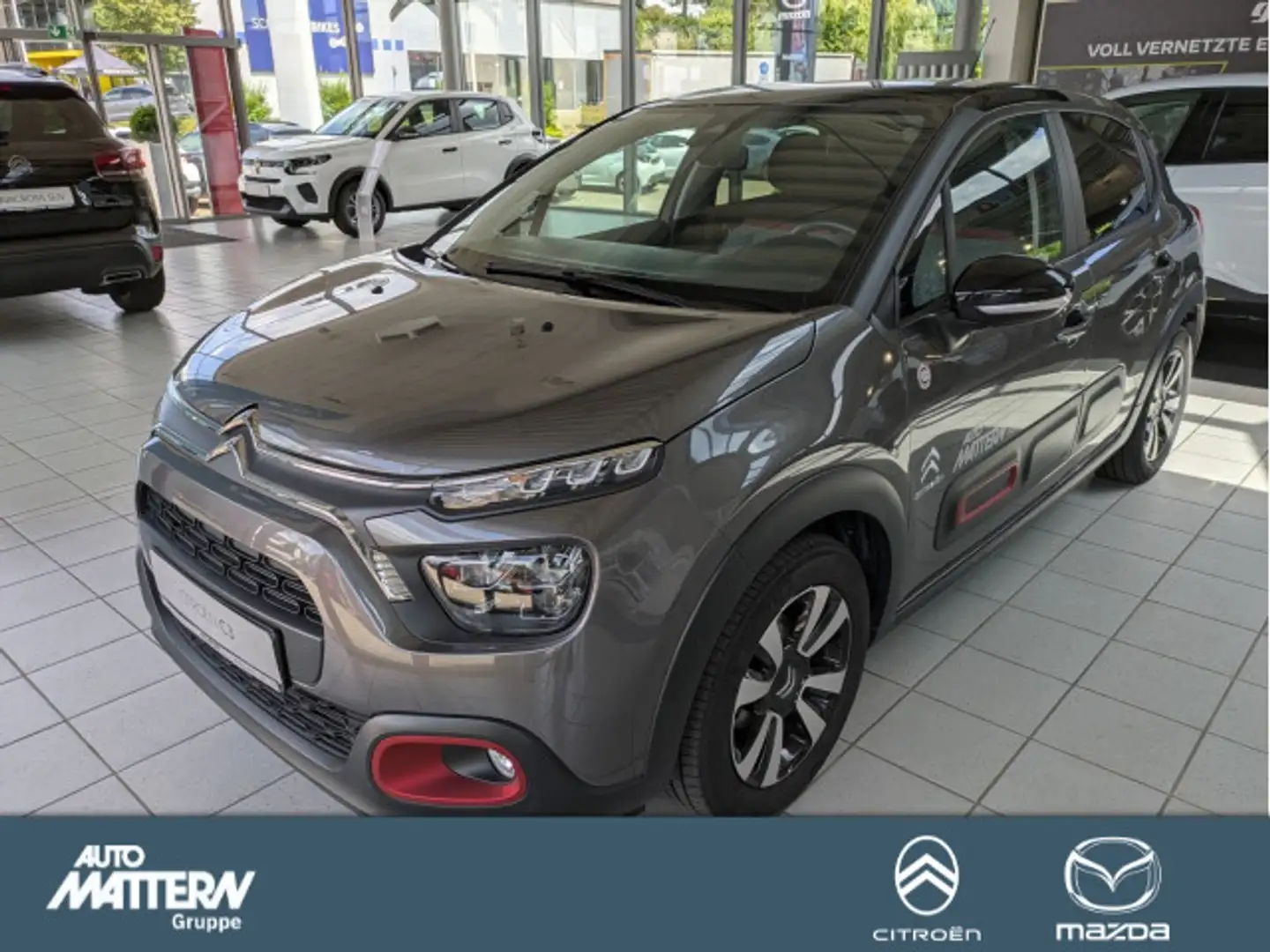 Citroen C3 1.2 PureTech 82 C-Series Stop&Start Grau - 1