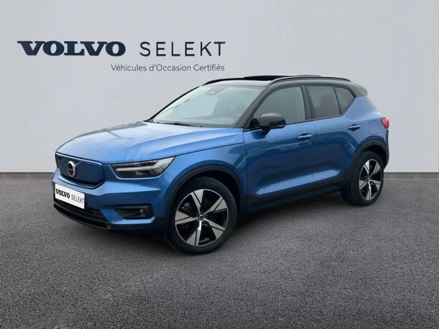 Volvo XC40 P8 AWD 408ch R-Design EDT Blauw - 1