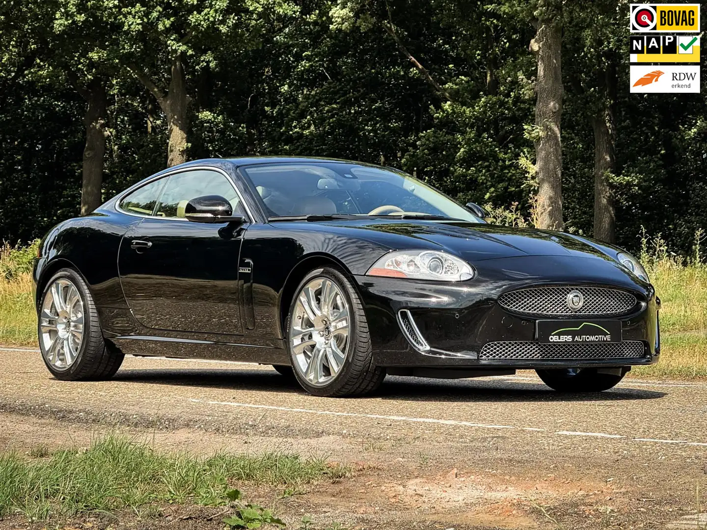Jaguar XKR 5.0 V8 Coupé Portfolio | Org. Duits geleverd | Dea Zwart - 1
