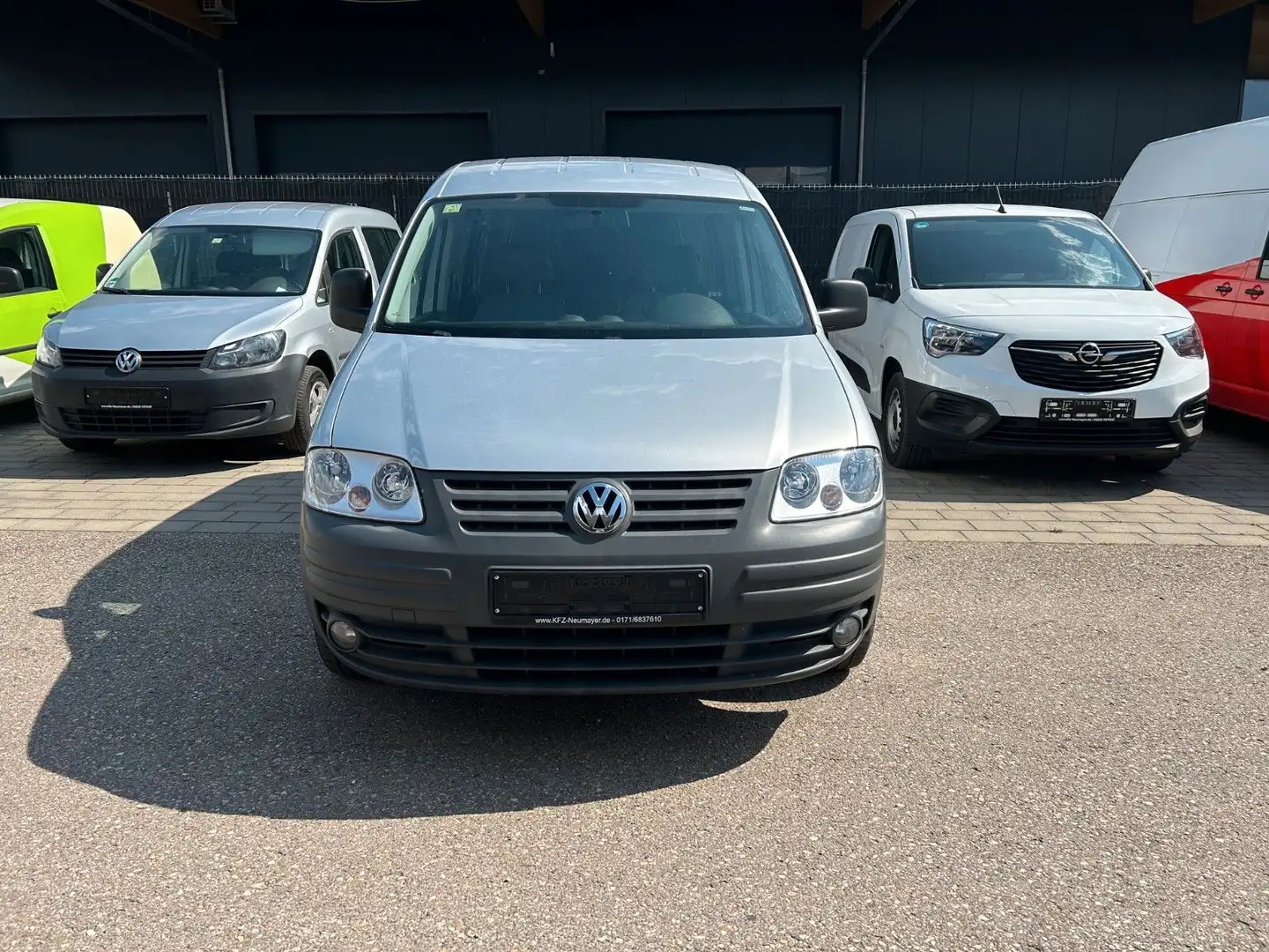 Volkswagen Caddy 1.4i /Klima/Radio/CD/AHK/2-Schiebetüren Silber - 2