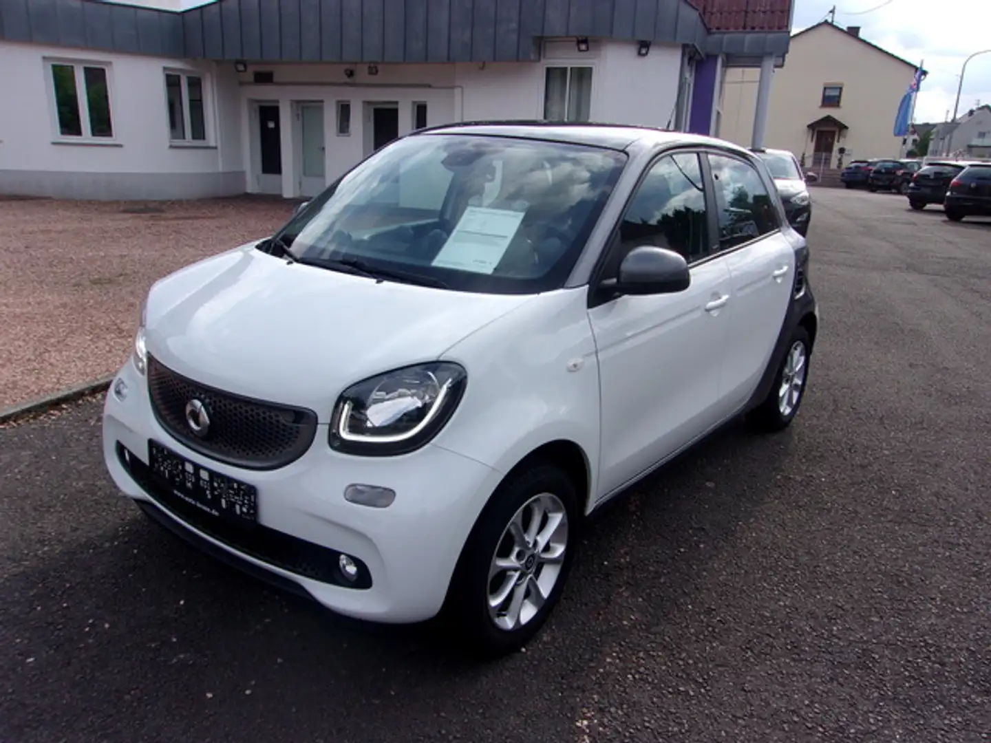 smart forFour Klima Pano SHZ PDC ALU Blanc - 1