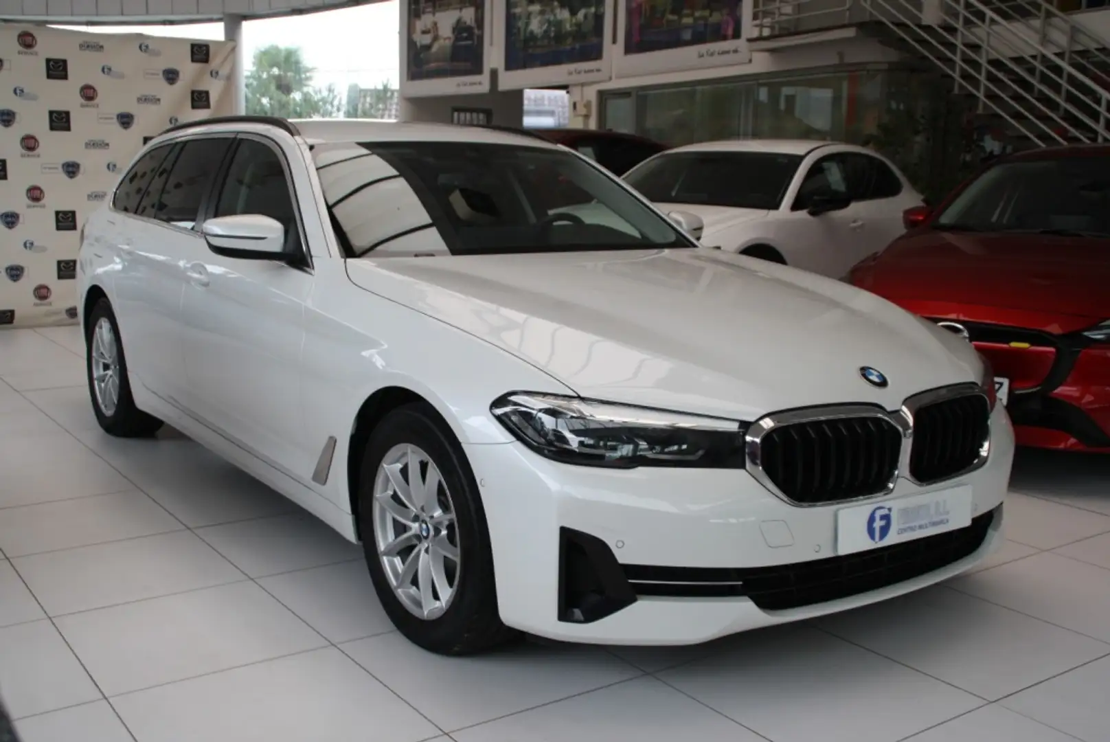 BMW 520 520dA Touring Blanco - 1