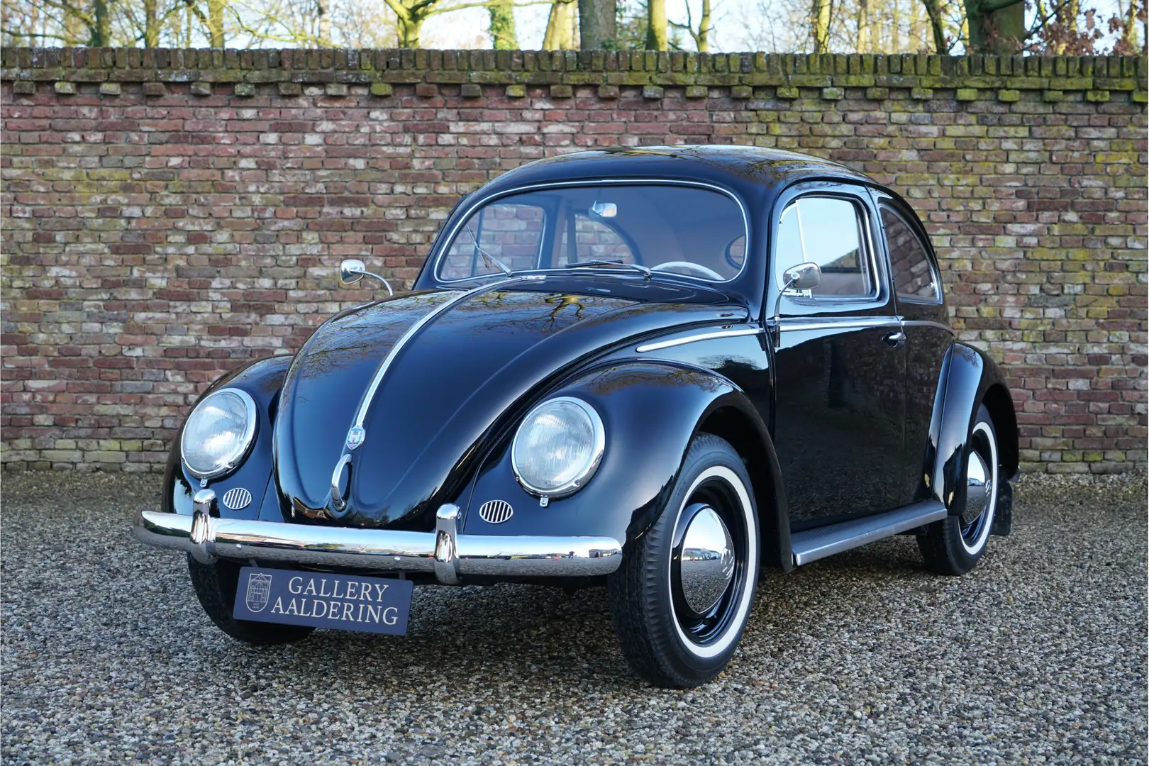 Volkswagen Beetle Kever Oval type 1/11, fully restored, original boa Negro - 1