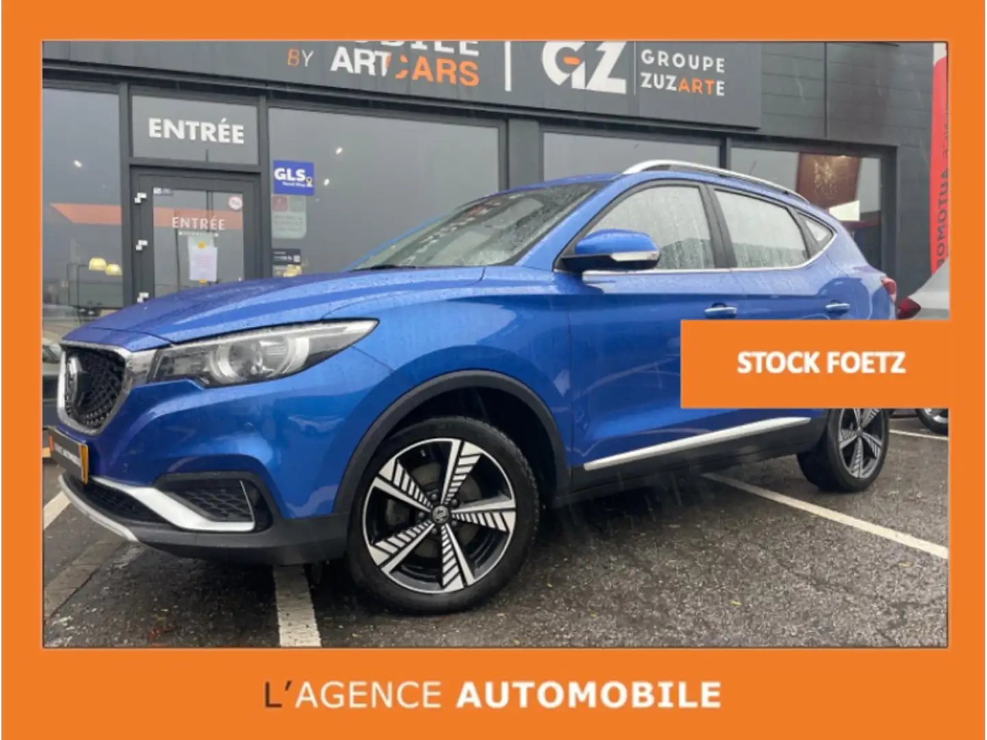 MG ZS EV Bleu - 1