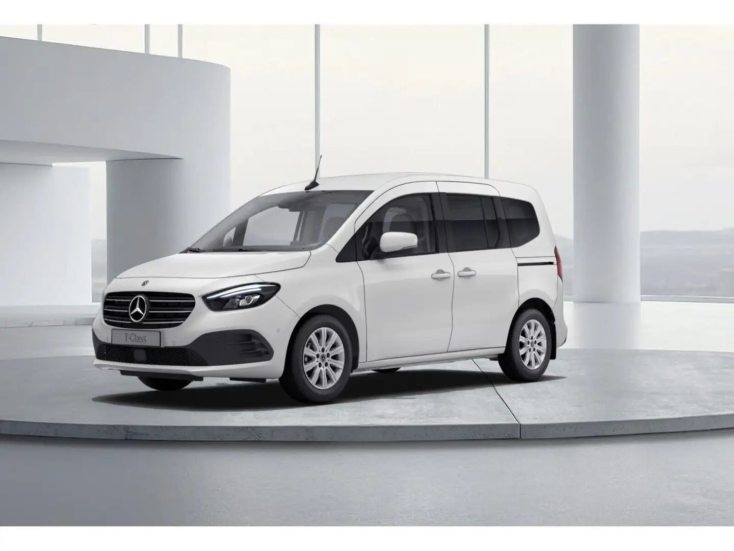 Mercedes-Benz T-Klasse T 160 d Standard PTS Navi Cam LED AHK Weiß - 2