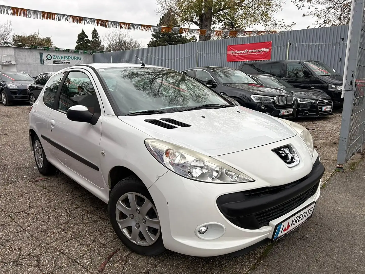 Peugeot 206 + Trendy 1,1  *WENIG KM NEUES PICKERL* Weiß - 2